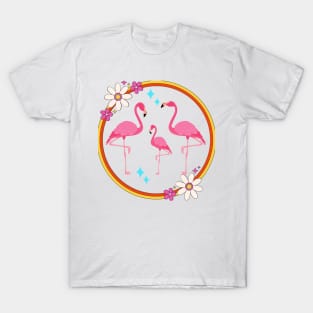 Groovy Flamingos T-Shirt